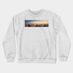 Paris sunset cityscape Crewneck Sweatshirt